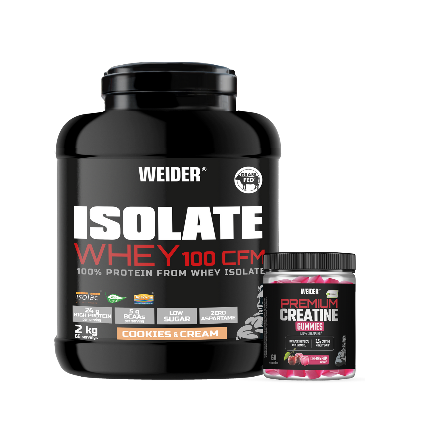 ISOLATE Whey 100 CFM - BODYMANIA WEIDER 2000 g / Cookies
