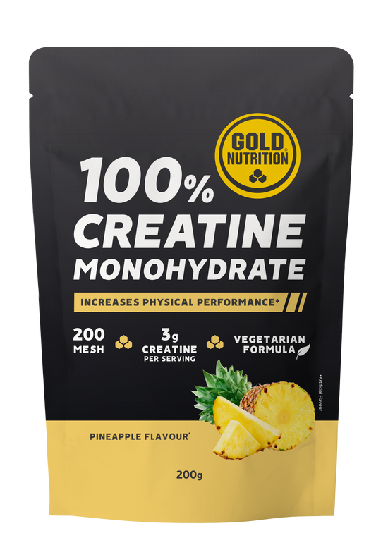 CREATINE MONOHYDRATE 200G - BODYMANIA GOLD NUTRITION Piña con Mango