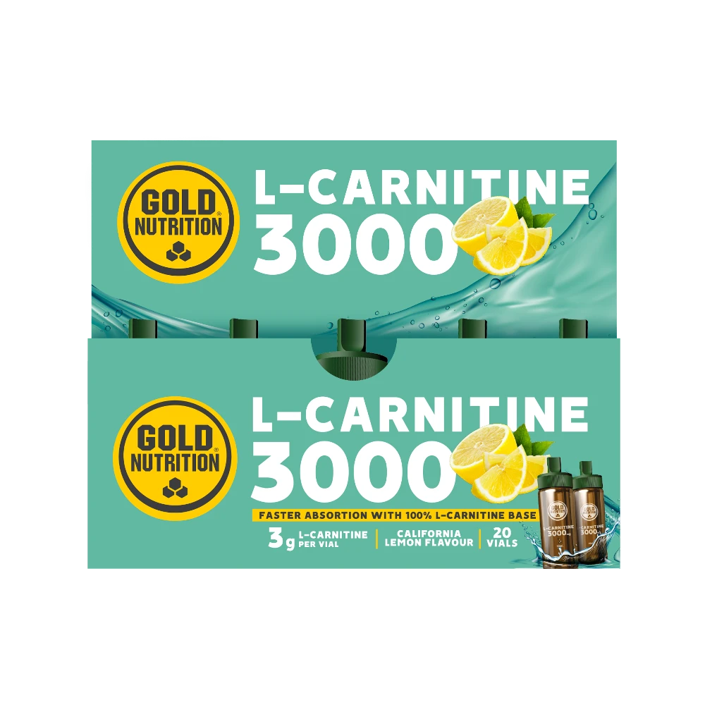 L-Carnitine 3000 Gold Nutrition 20 Viales