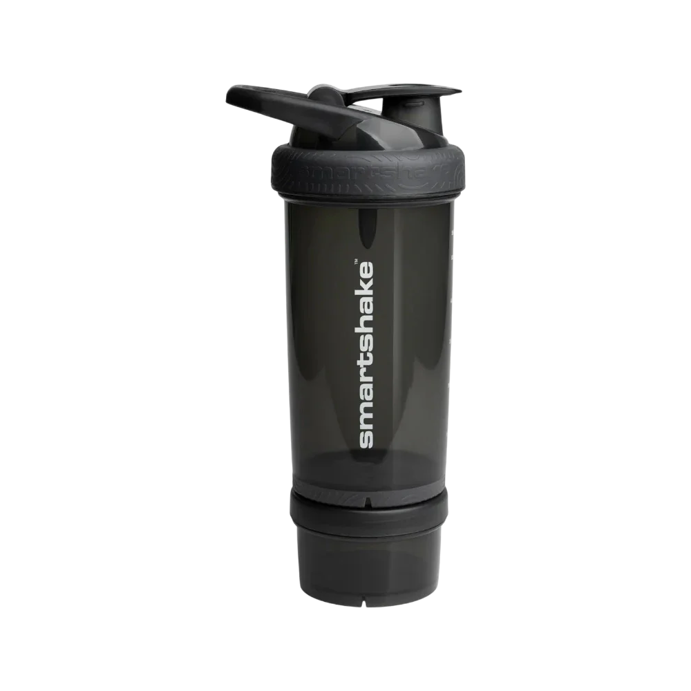 Mejor shaker de proteínas antifugas: Shaker Revive 750 ml de SMARTSHAKE en negro