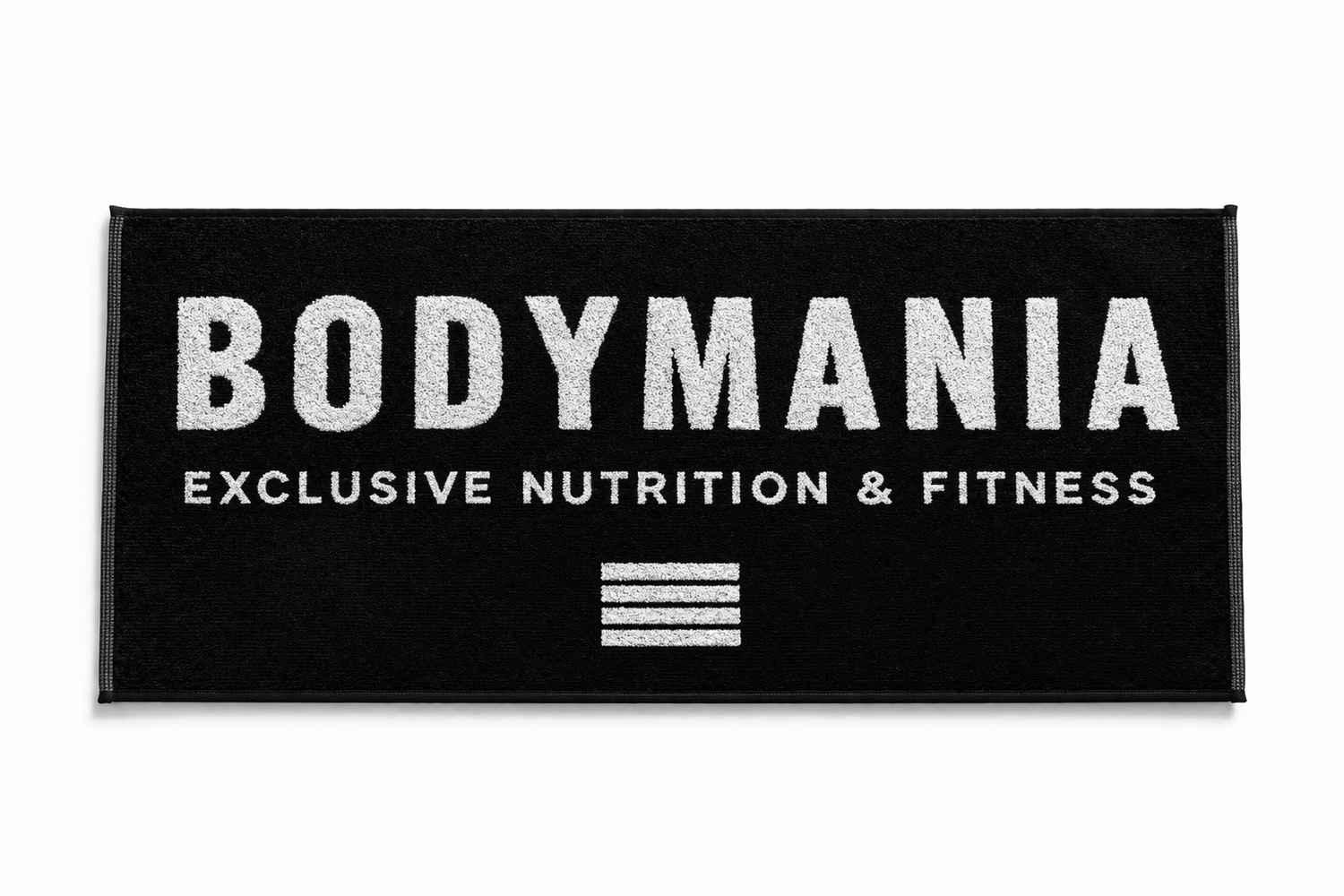 Toalla de gimnasio Elite Pro de Bodymania para higiene y sudor durante el entrenamiento