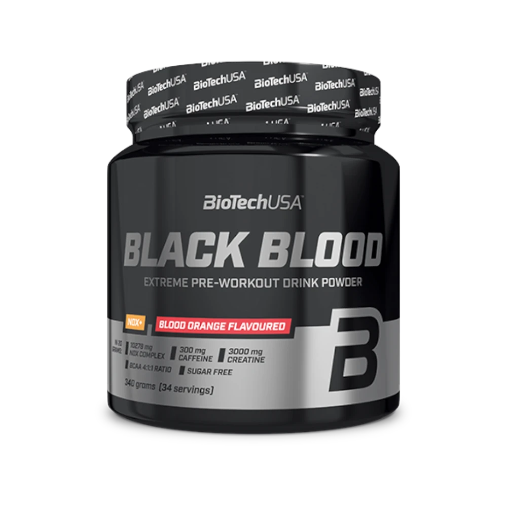 BLACK BLOOD NOX+ 330G - BODYMANIA BIOTECH Naranja