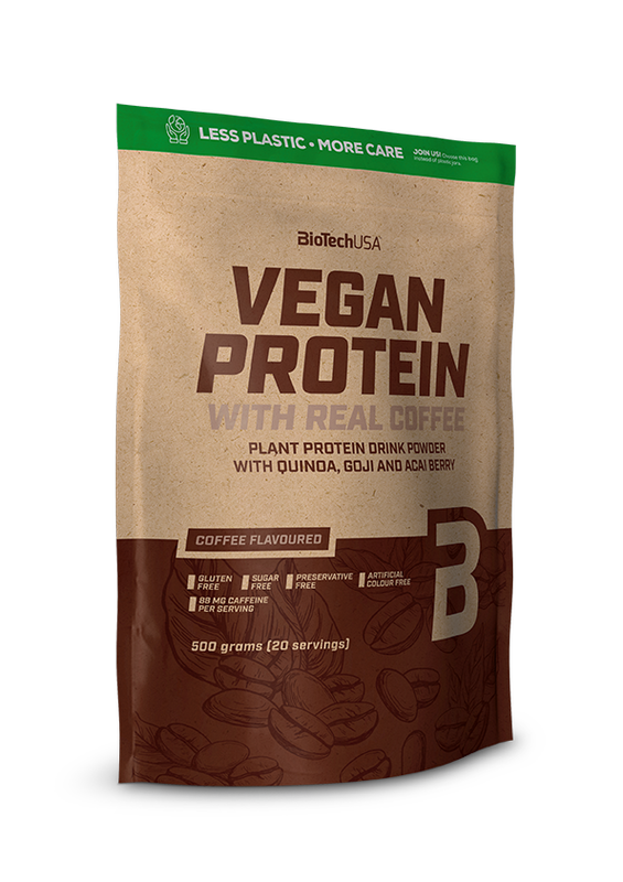 VEGAN PROTEIN 500GR - BODYMANIA BIOTECH Café
