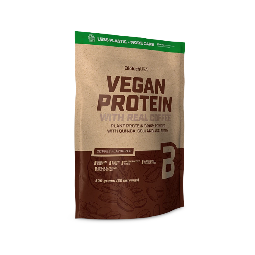 VEGAN PROTEIN 500GR - BODYMANIA BIOTECH Café