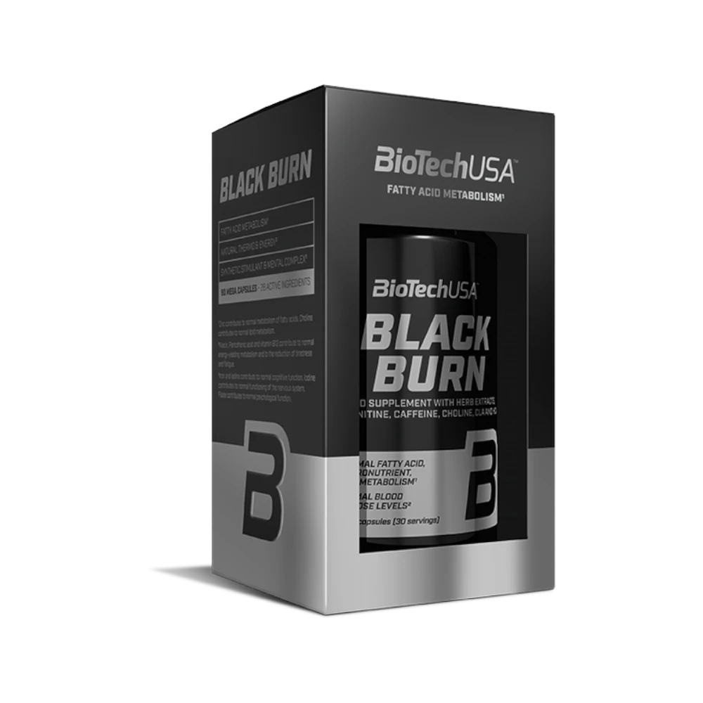 BLACK BURN 90 CAPS - BODYMANIA BIOTECH Default Title