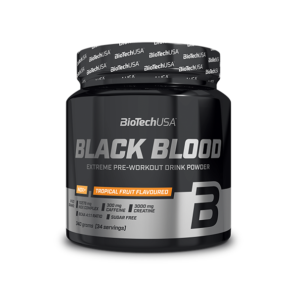 BLACK BLOOD NOX+ 330G - BODYMANIA BIOTECH Tropical
