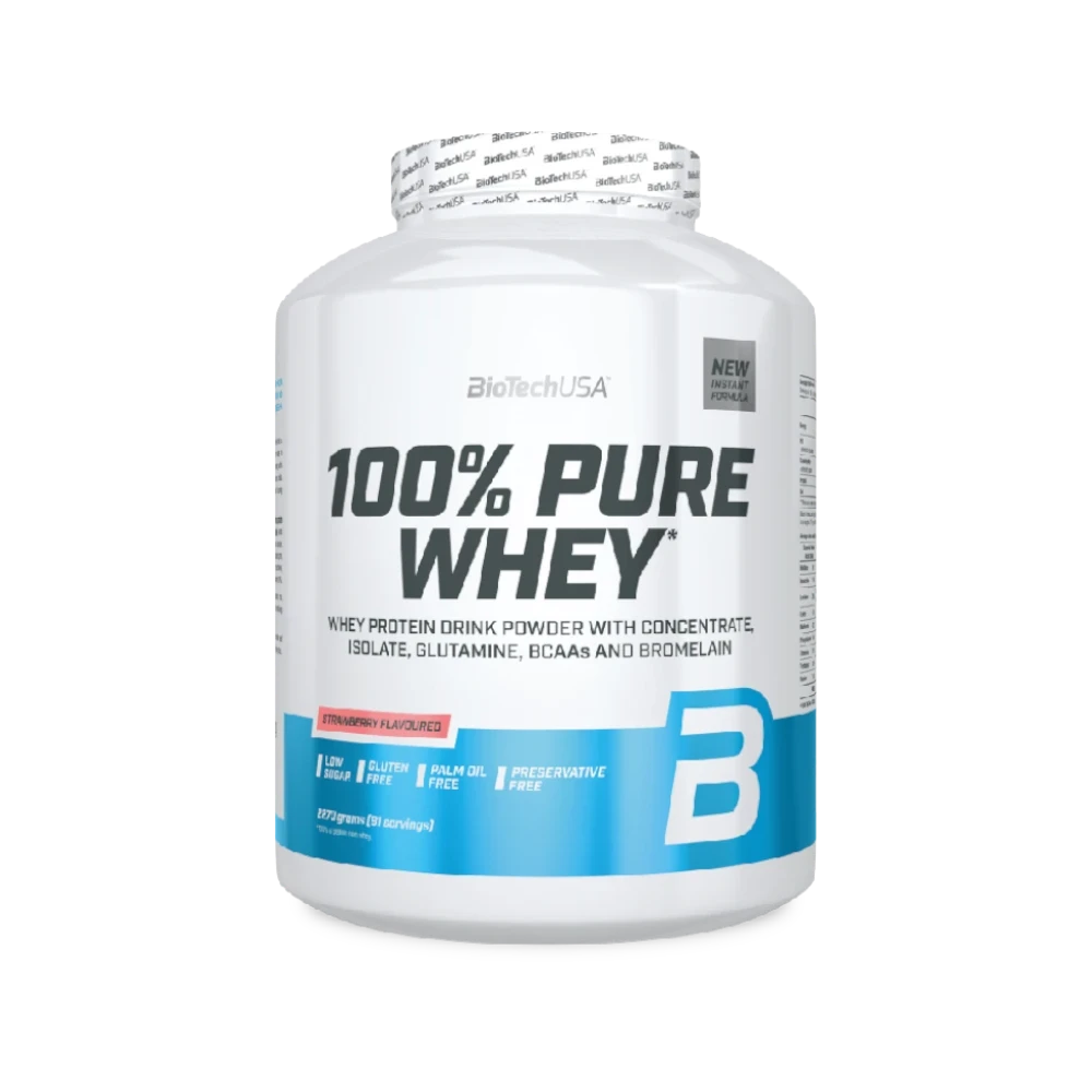 100%PURE WHEY - BODYMANIA BIOTECH 2270 g / Fresa