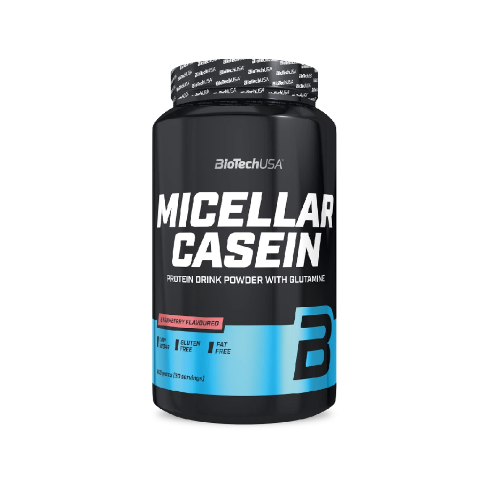 MICELLAR CASEIN + SHAKER GRATIS - BODYMANIA BIOTECH Fresa / 908 g