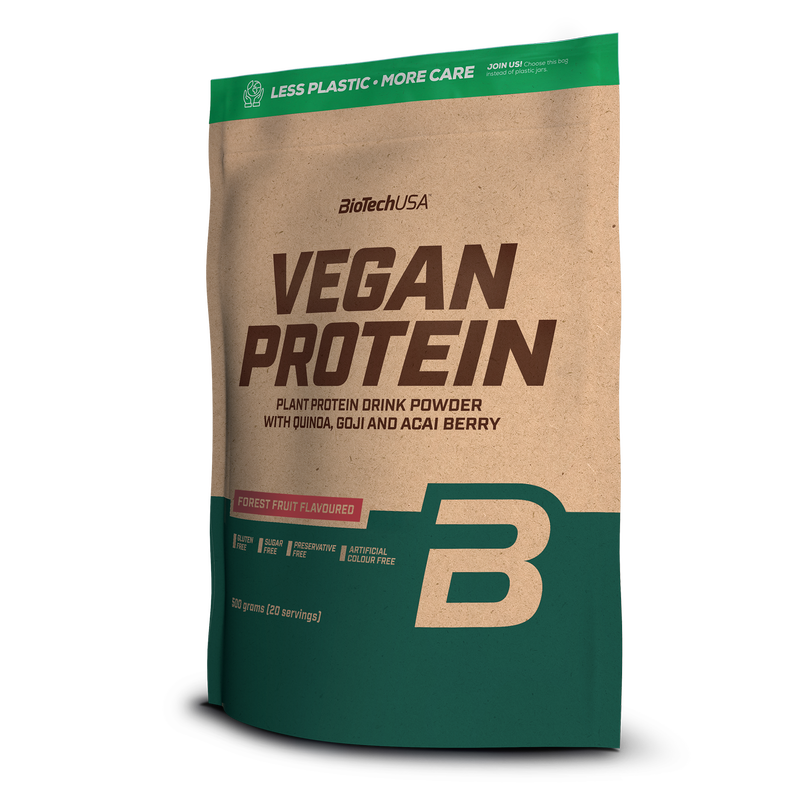 VEGAN PROTEIN 500GR - BODYMANIA BIOTECH Frutas del Bosque