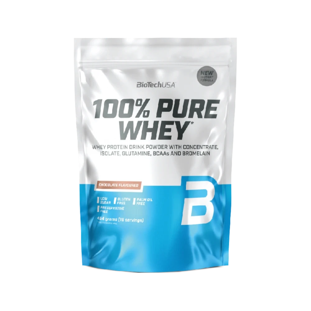 100%PURE WHEY - BODYMANIA BIOTECH 454 g / Chocolate