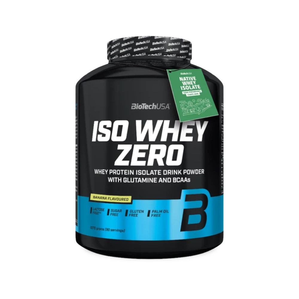 Iso Whey Zero de BioTech USA sabor Cookies 1816 g — whey isolate en polvo