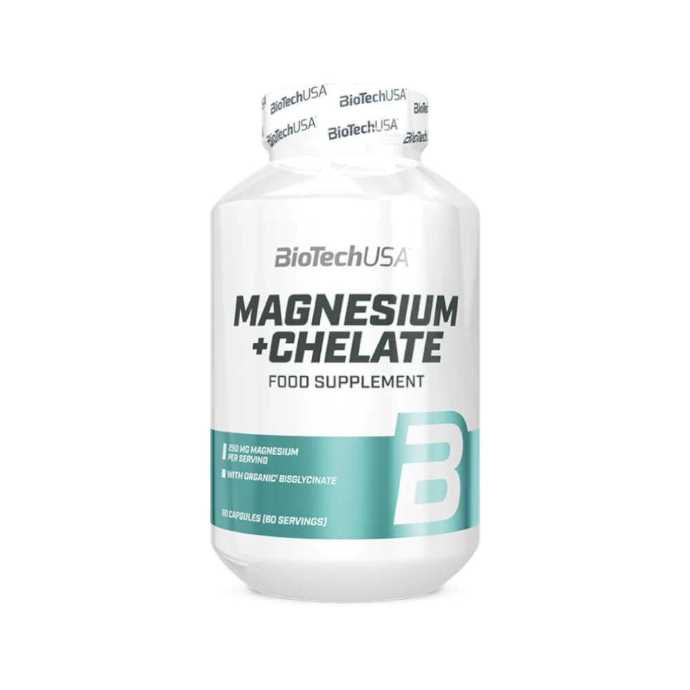 MAGNESIUM+CHELATE 60 CAPS - BODYMANIA BIOTECH Default Title
