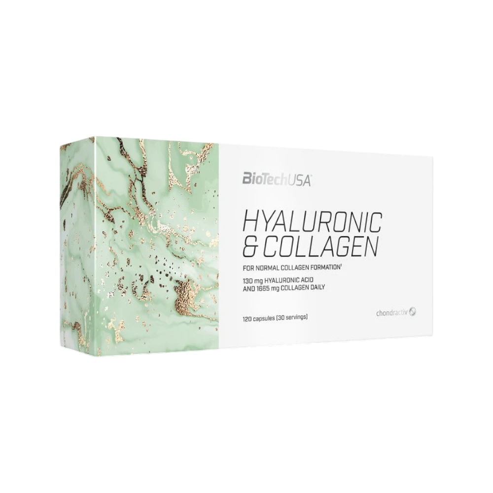 HYALURONIC AND COLLAGEN 100 CAPS - BODYMANIA BIOTECH Default Title