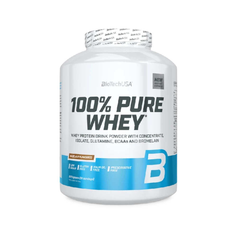 100%PURE WHEY - BODYMANIA BIOTECH 2270 g / Avellana
