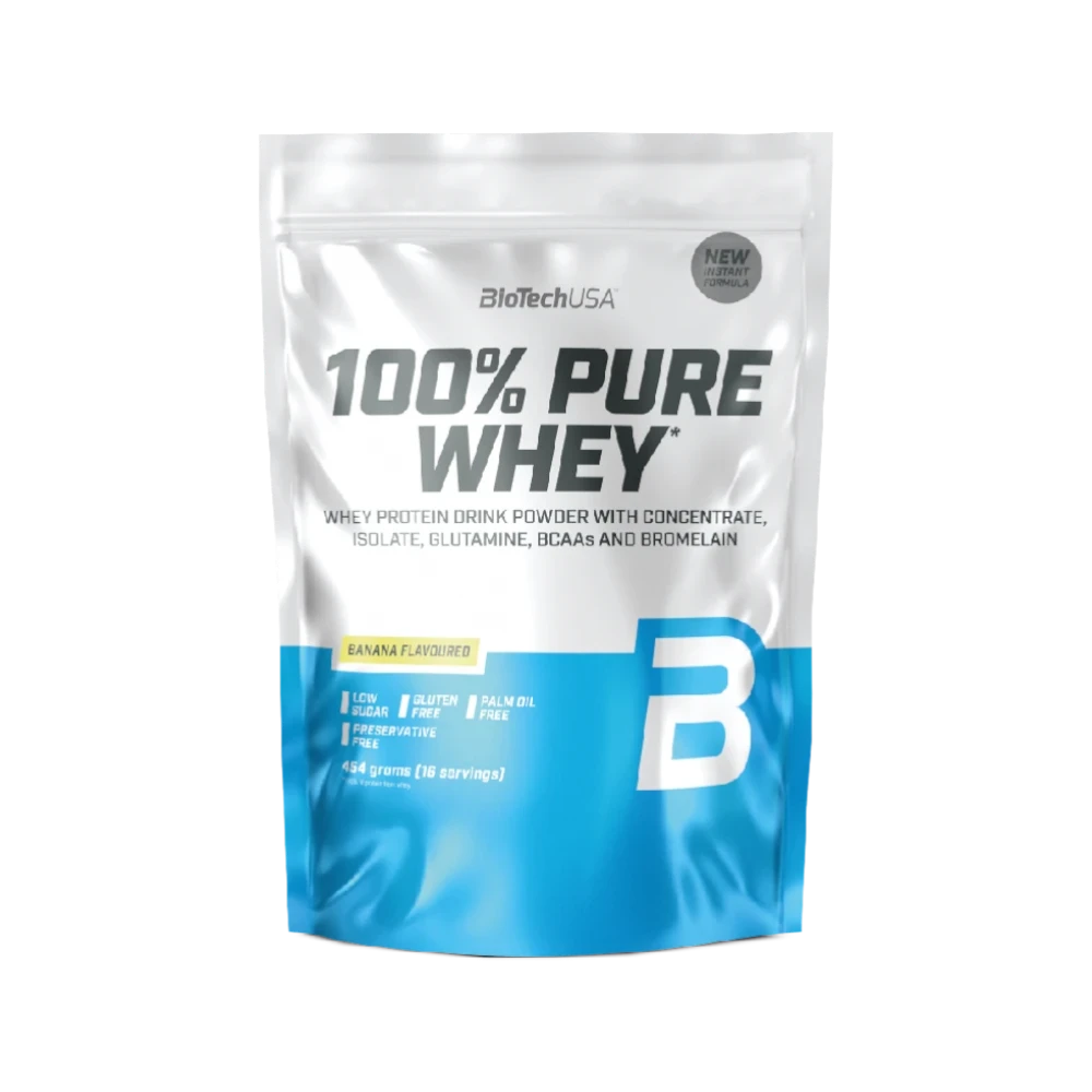 100%PURE WHEY - BODYMANIA BIOTECH 454 g / Banana