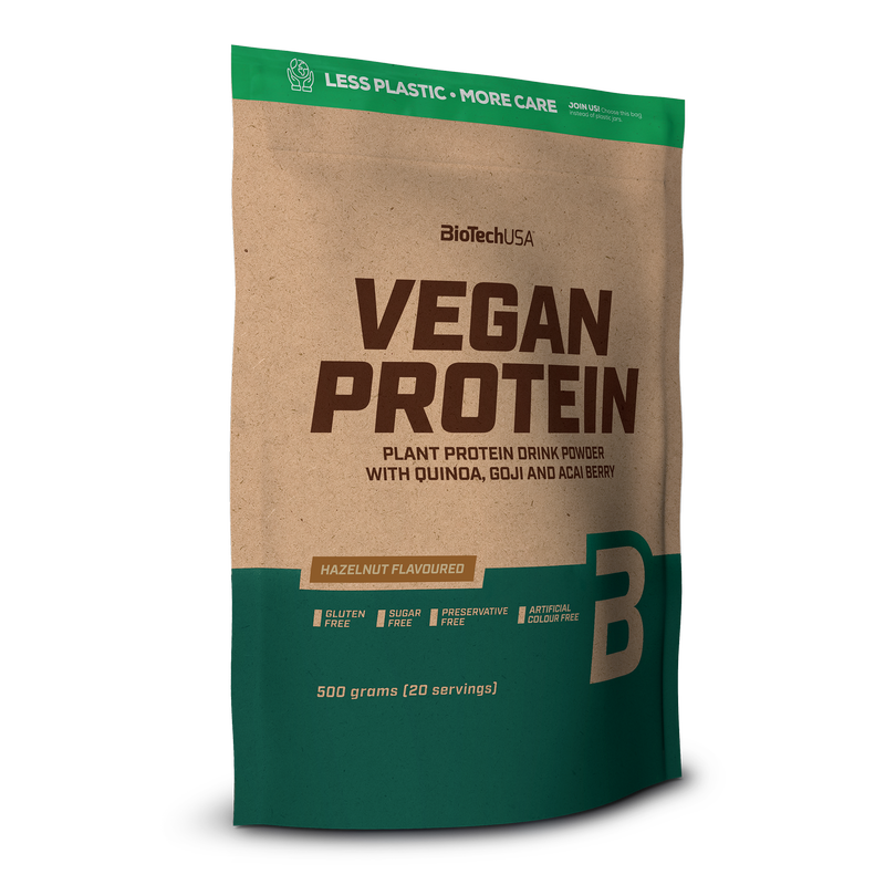 VEGAN PROTEIN 500GR - BODYMANIA BIOTECH Avellana