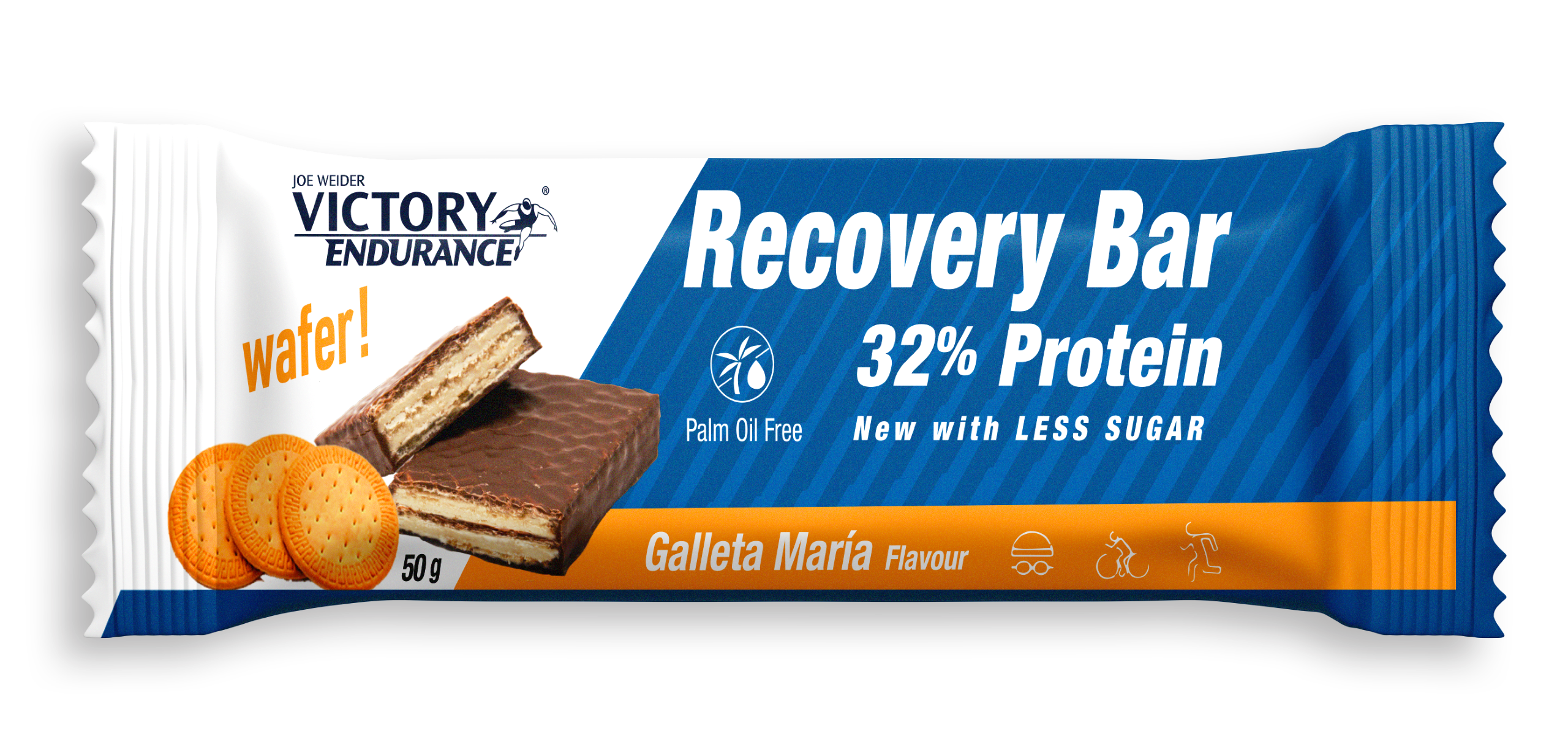 RECOVERY BAR 50G - BODYMANIA VICTORY ENDURANCE Galleta Maria