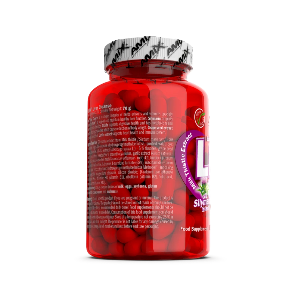 LIVER CLEANSE 100 CAPS - BODYMANIA AMIX Default Title