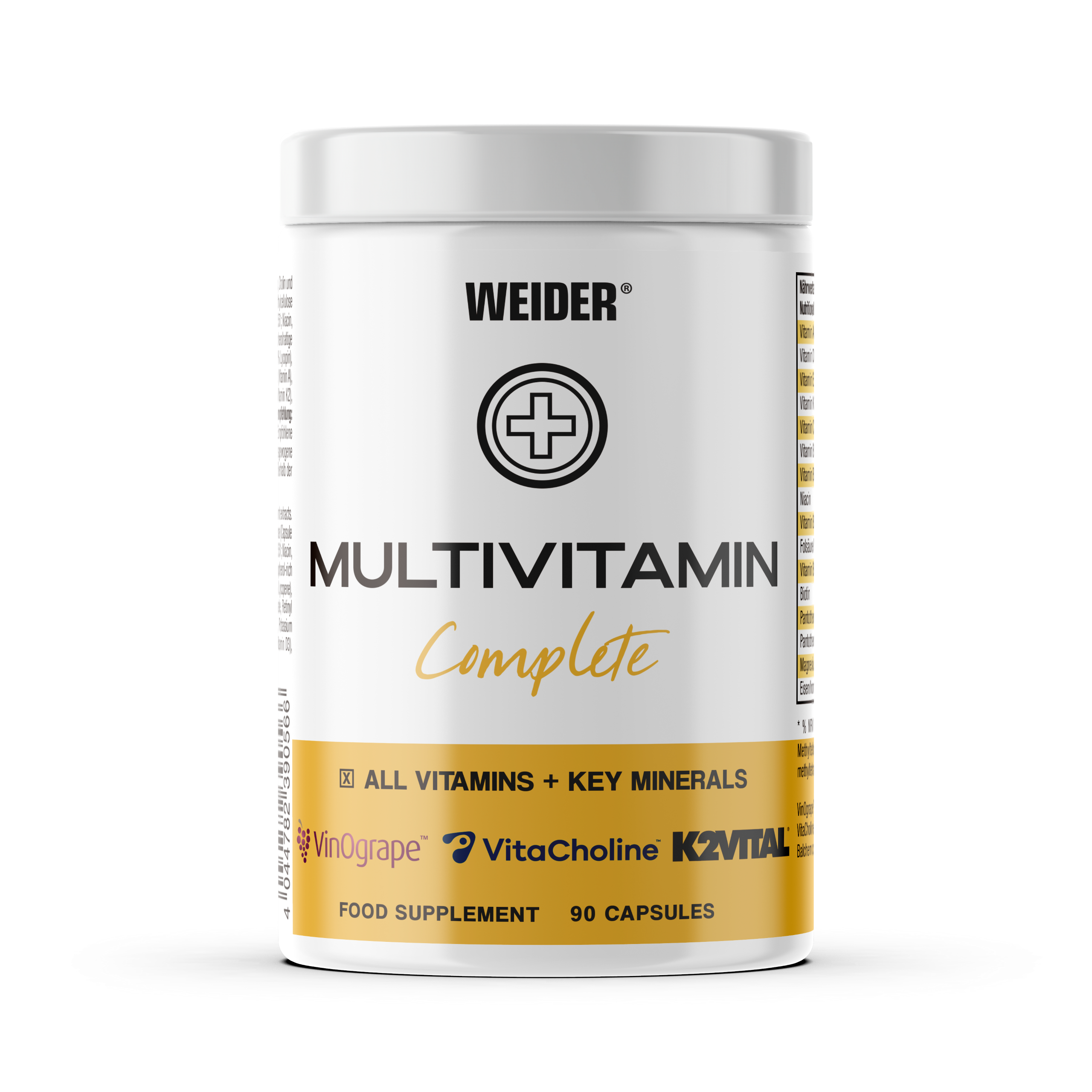 MULTIVITAMIN COMPLETE 90 CAPS - BODYMANIA WEIDER Default Title