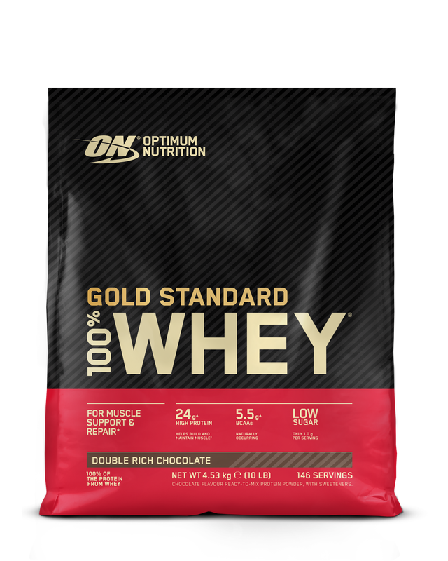 GOLD STANDARD 100% WHEY + SHAKER GRATIS - BODYMANIA OPTIMUN NUTRITION Vainilla / 10 lb
