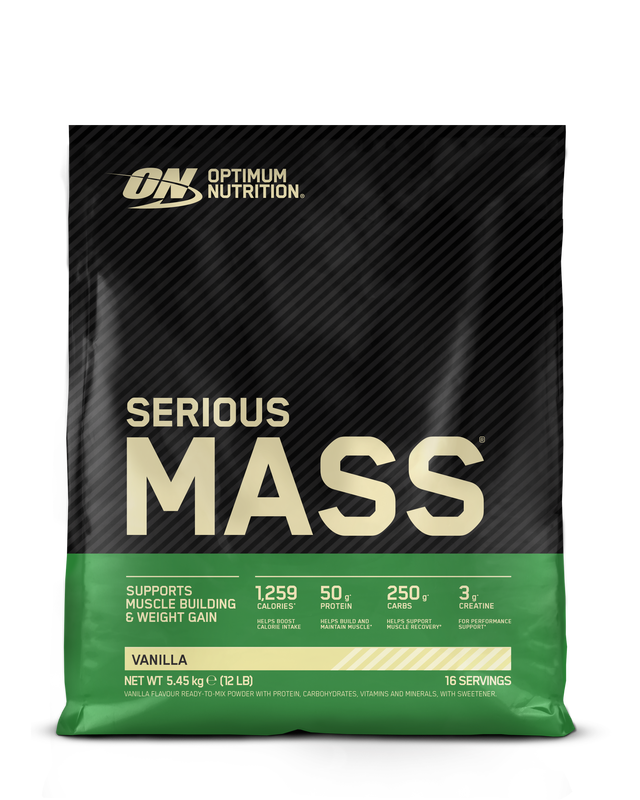 SERIOUS MASS ON - BODYMANIA OPTIMUN NUTRITION 12 lb / Banana