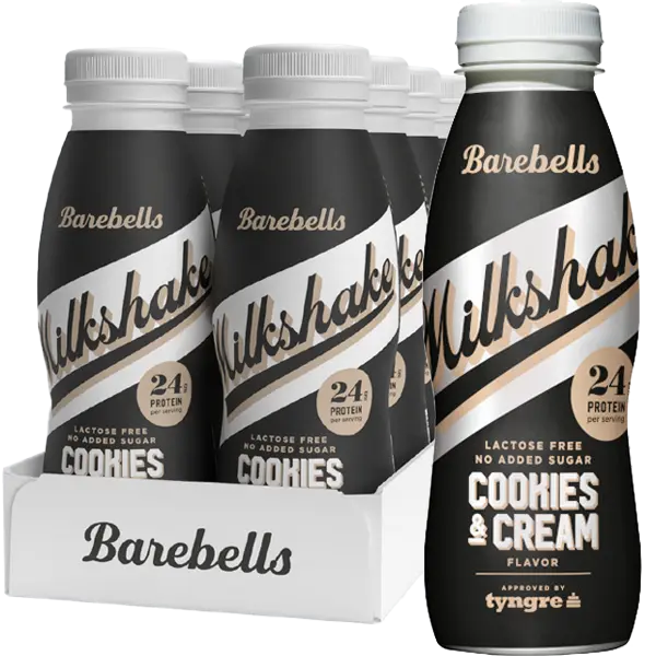 BAREBELLS MILKSHAKE PACK 8UN - BODYMANIA BAREBELLS Cookies Cream