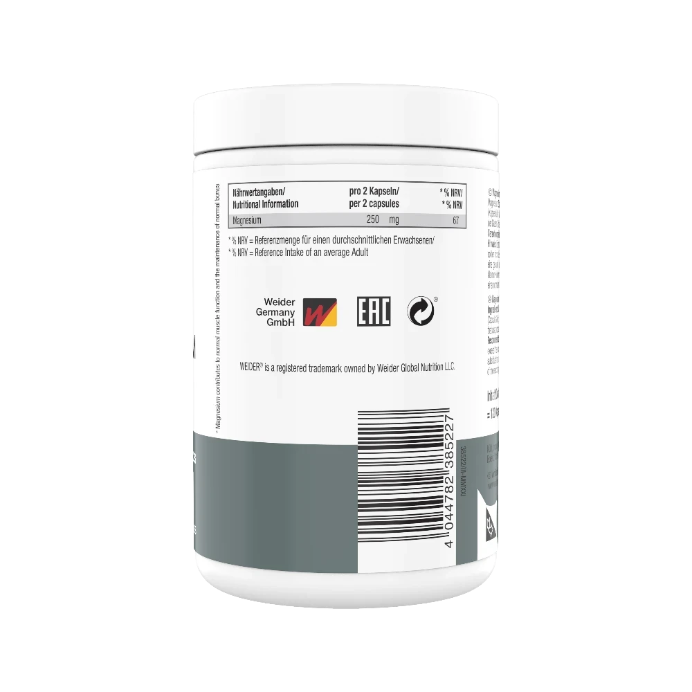 MAGNESIUM COMPLEX 120 CAPS - BODYMANIA WEIDER Default Title