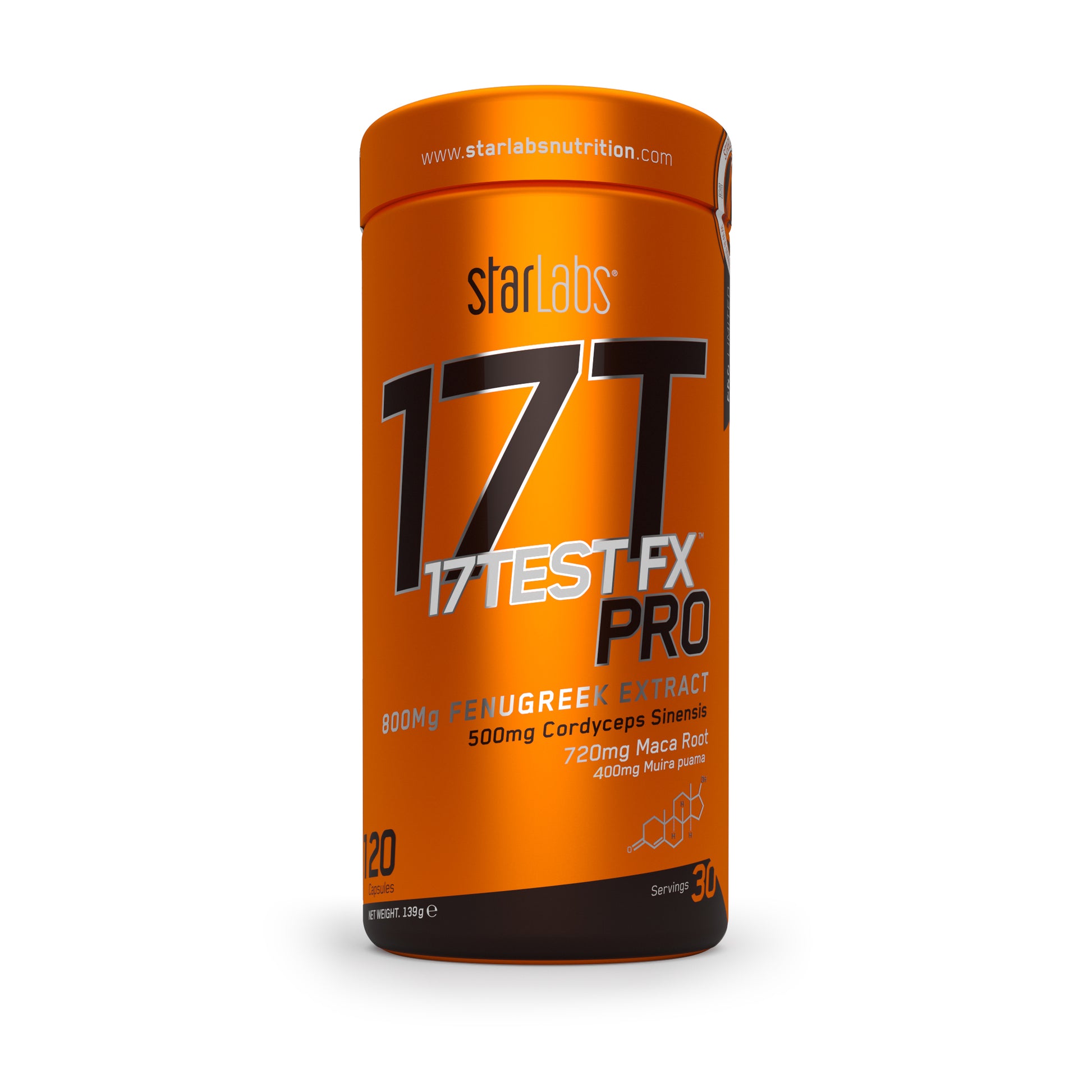 17 TEST FX PRO 120 CAPS - BODYMANIA