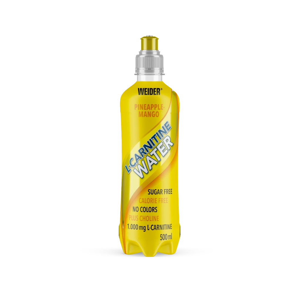 L-CARNITINE WATER 500ML - BODYMANIA WEIDER Piña con Mango