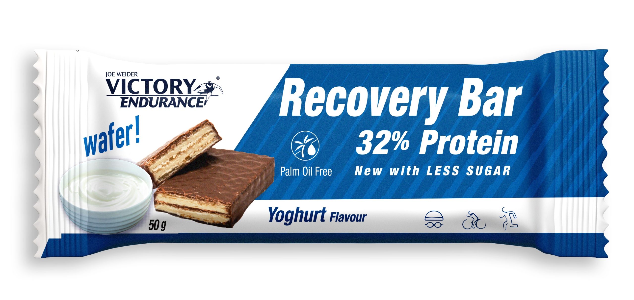 RECOVERY BAR 50G - BODYMANIA VICTORY ENDURANCE Yogurt