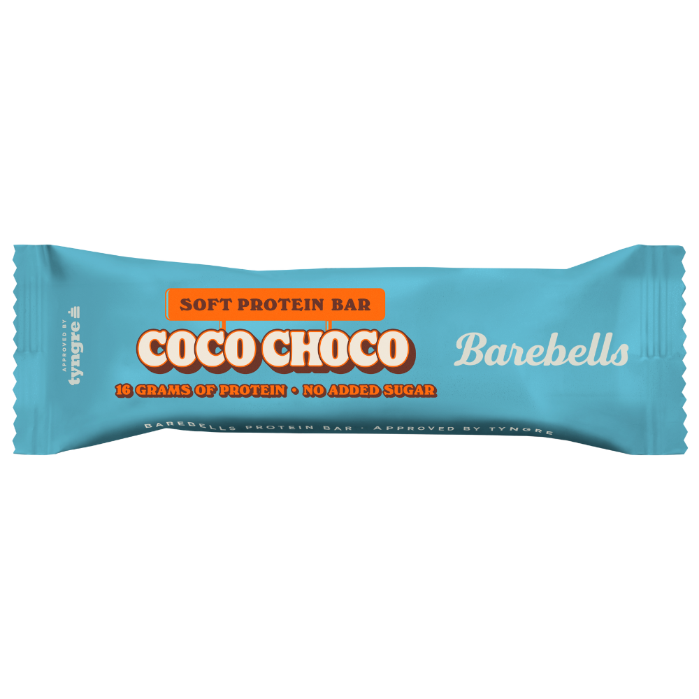BAREBELLS PROTEIN BAR 55GR - BODYMANIA BAREBELLS Chocolate con Coco / 1 ud