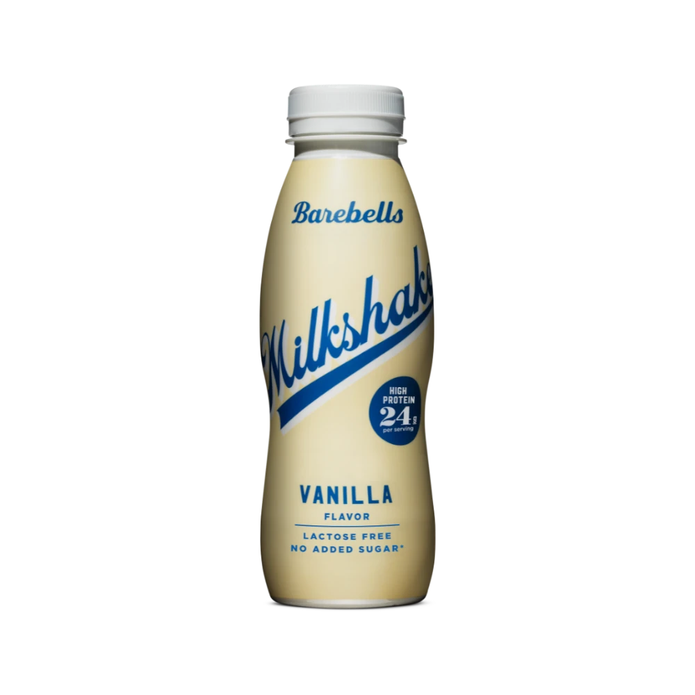 BAREBELLS MILKSHAKE 330ML - BODYMANIA BAREBELLS Vainilla