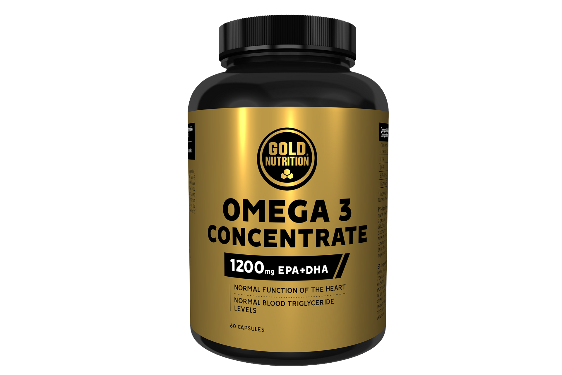 OMEGA 3 CONCENTRATE 60CAPS - BODYMANIA GOLD NUTRITION Default Title