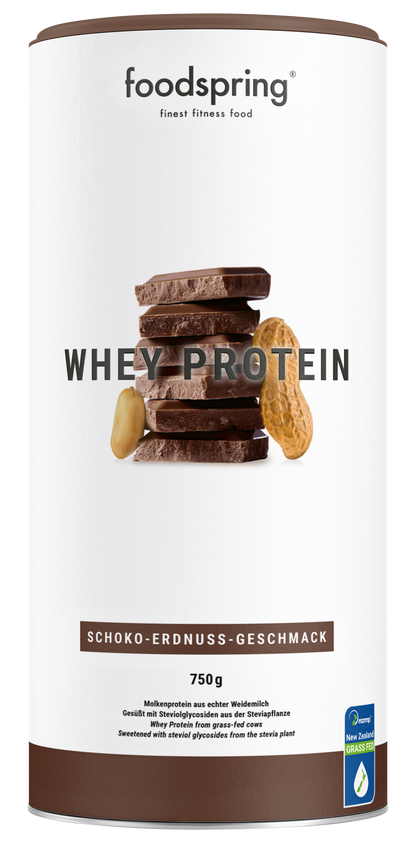 WHEY PROTEIN 750GR - BODYMANIA FOODSPRING Chocolate con Crema de Cacahuete