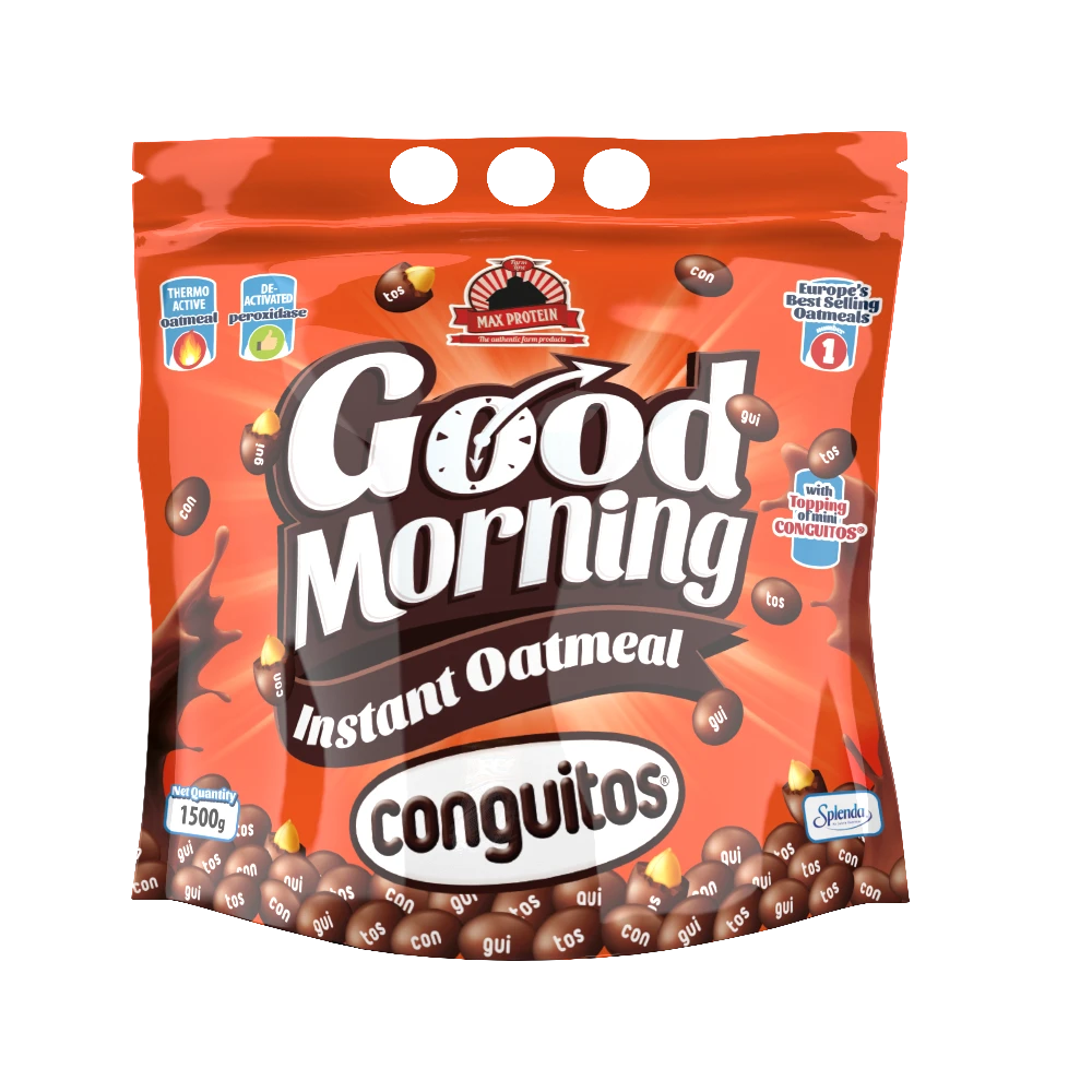Good Morning Instant Oatmeal Conguitos Max Protein - BODYMANIA MAX PROTEIN Conguitos