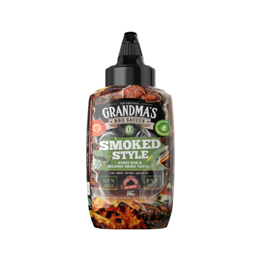 GRANDMA`S BBQ SAUCE 290ML - BODYMANIA MAX PROTEIN Ahumado
