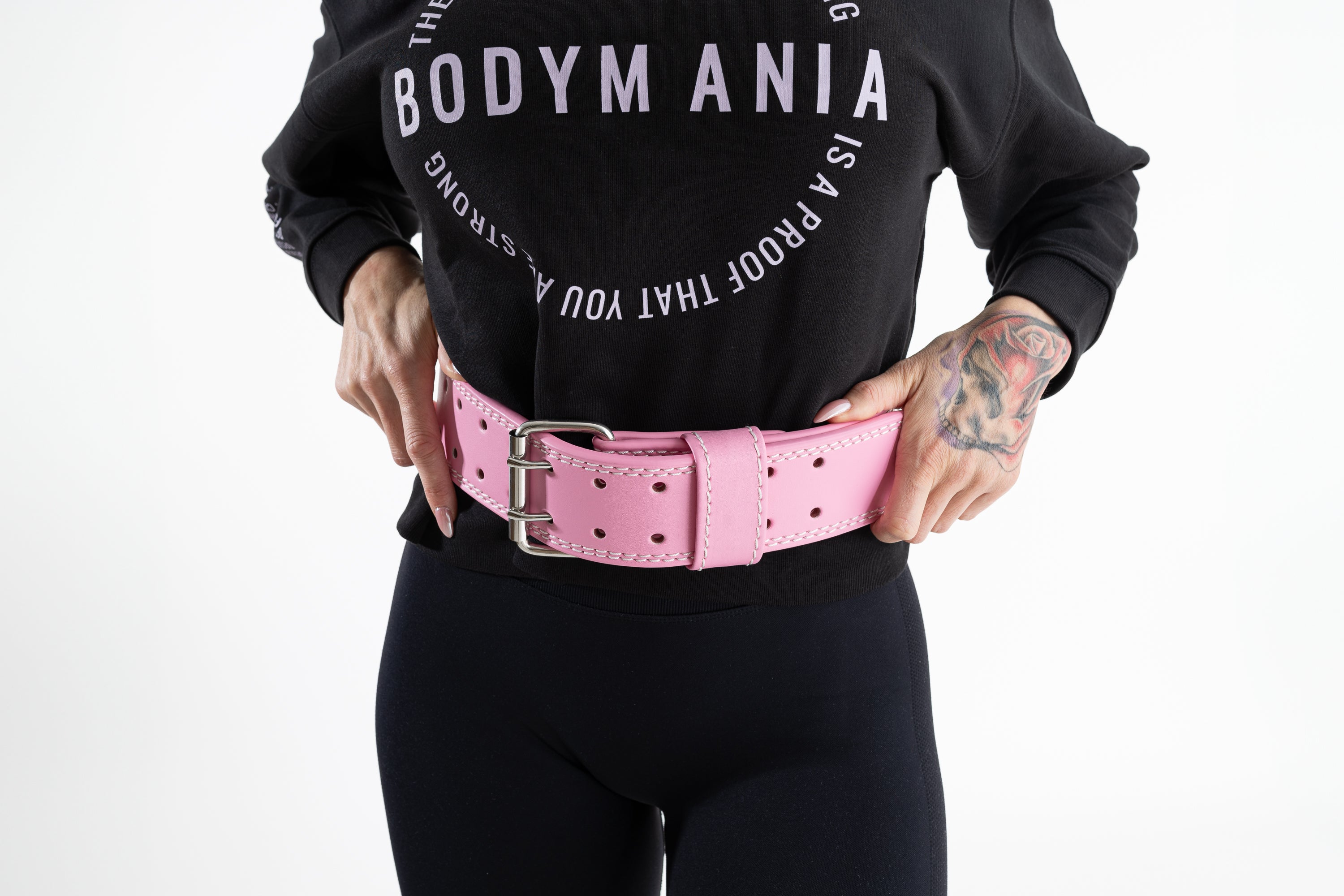 Girl Power Belt - BODYMANIA BODYMANIA S / Negro