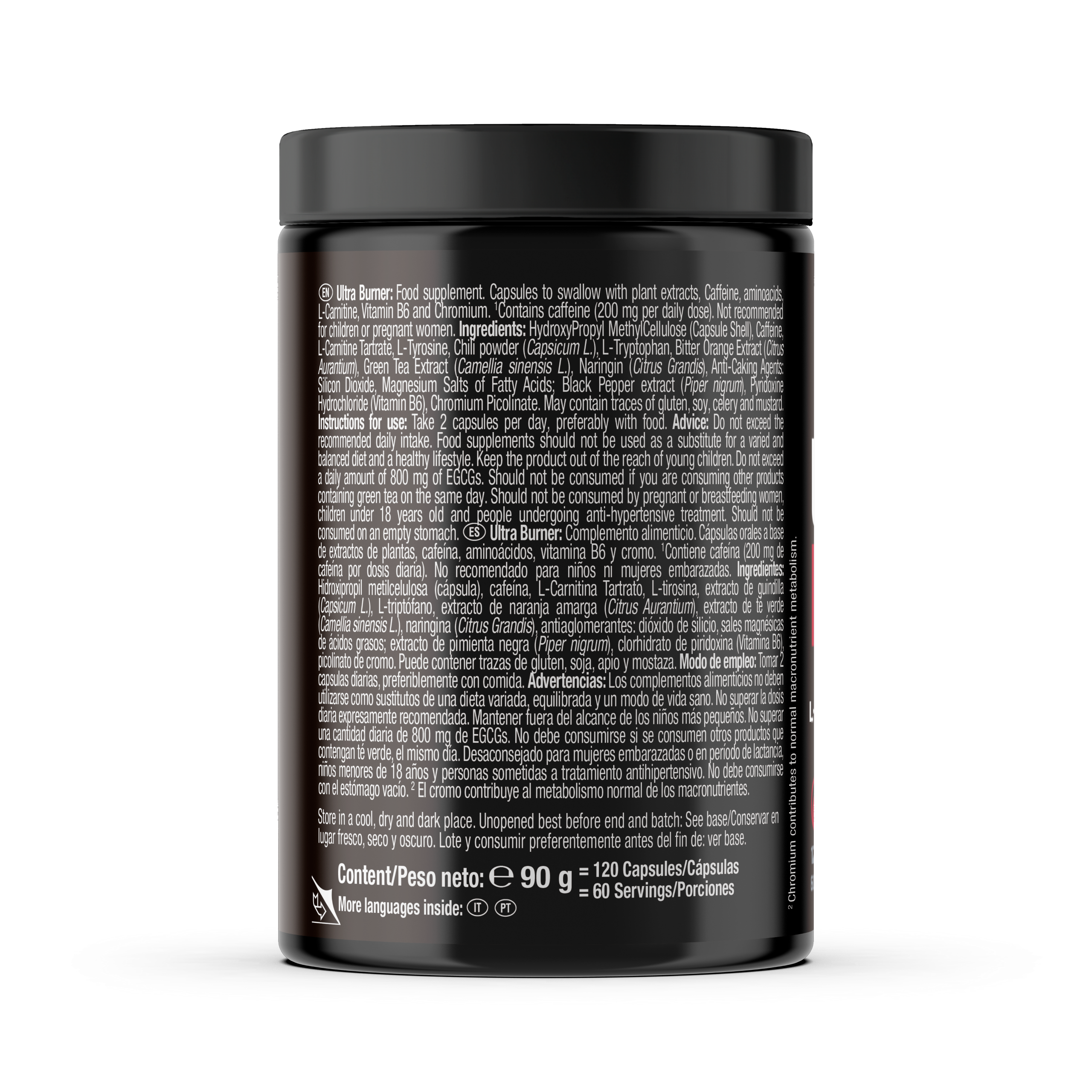 ULTRA BURNER 120 CAP - BODYMANIA WEIDER Default Title