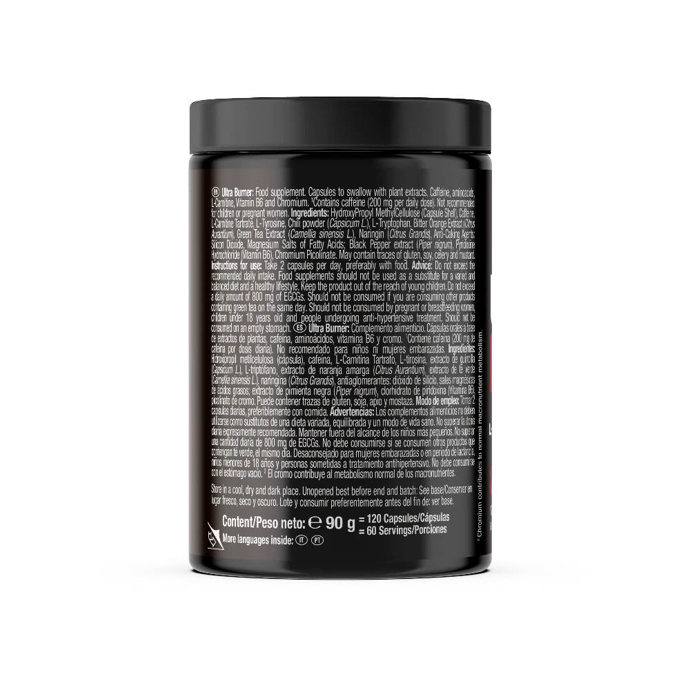 ULTRA BURNER 120 CAP - BODYMANIA WEIDER Default Title
