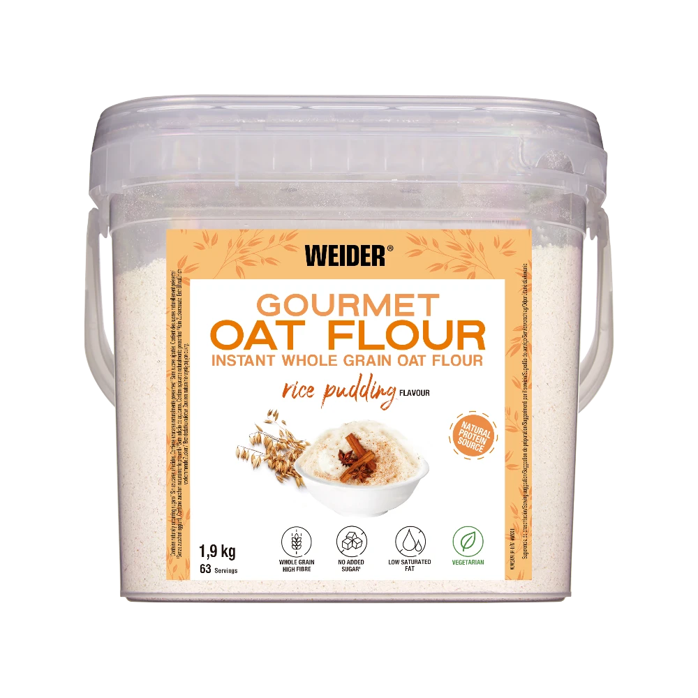 OAT FLOUR GOURMET 1,9KG - BODYMANIA WEIDER Arroz con Leche