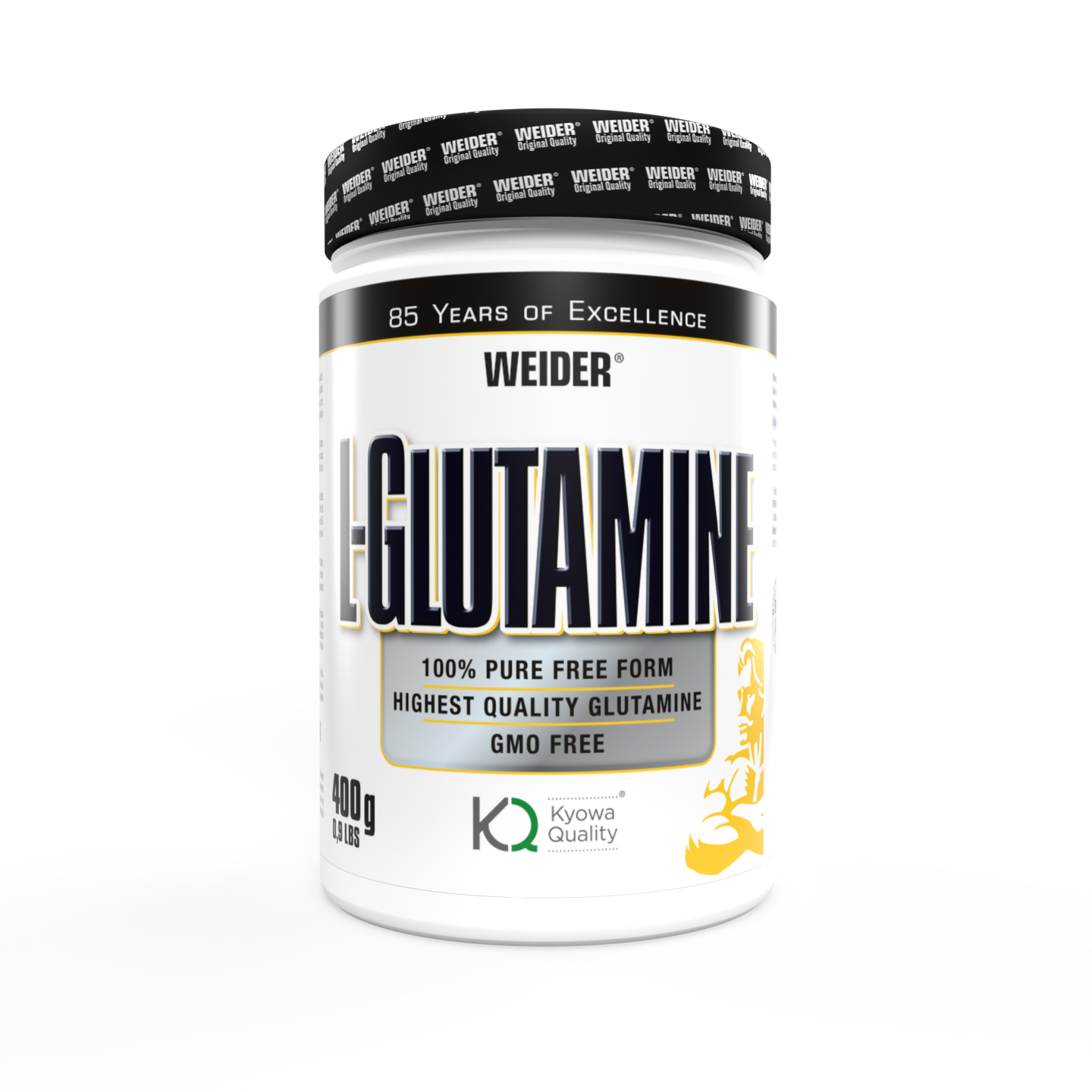 L- GLUTAMINE 400G - BODYMANIA