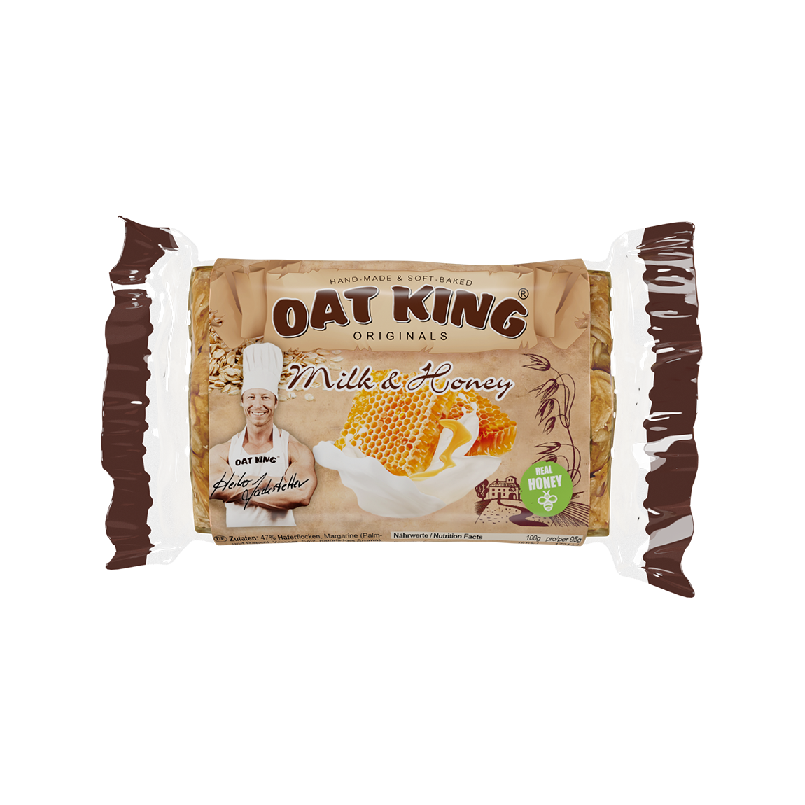OAT KING 95G - BODYMANIA OAT KING Miel