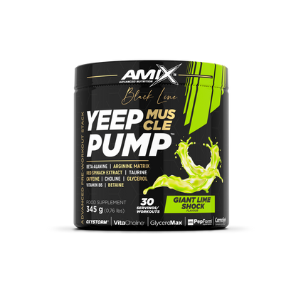 YEEP PUMP 345G - BODYMANIA AMIX BLACK LINE Lima