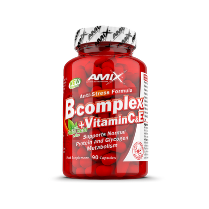 B-COMPLEX 90 CAPS - BODYMANIA