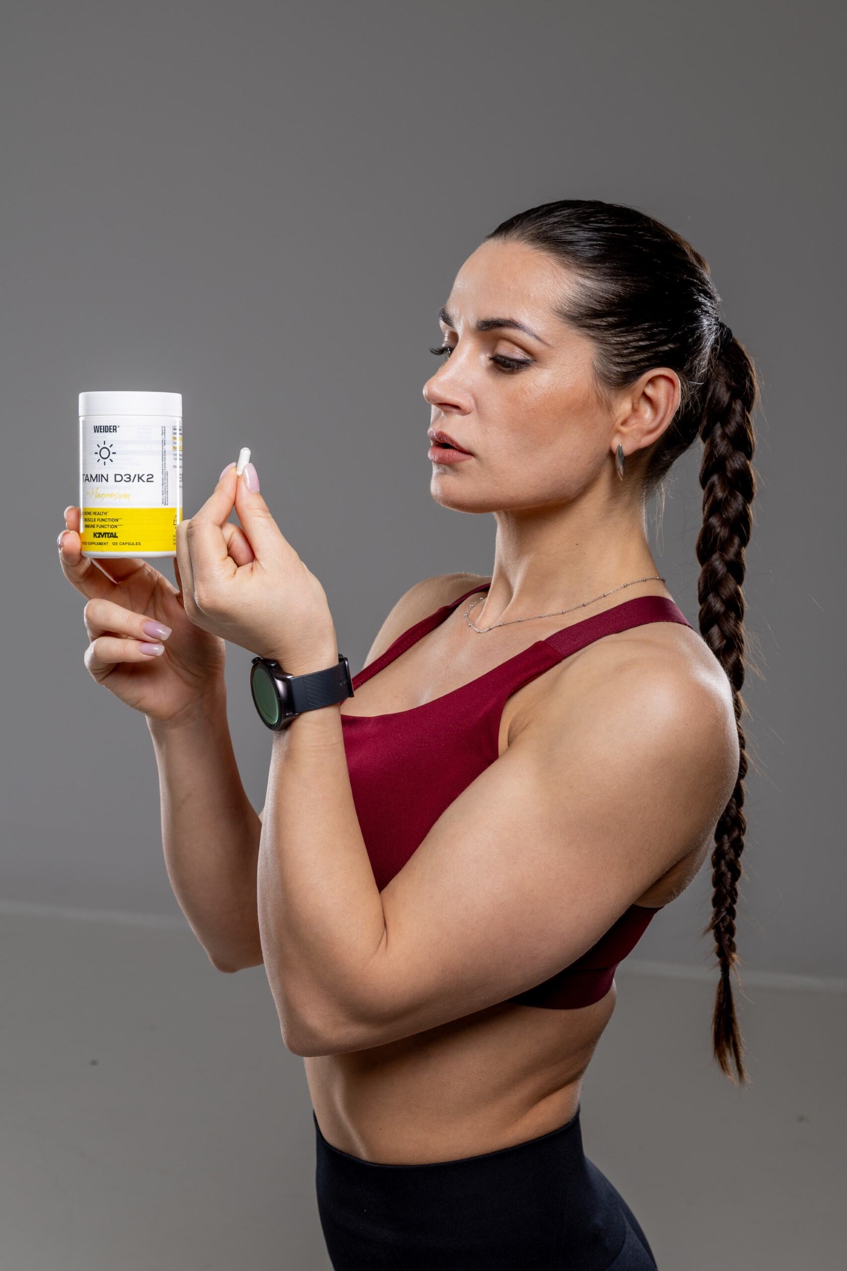 VITAMIN D3/K2 + MAGNESIUM 120 CAPS - BODYMANIA WEIDER Default Title