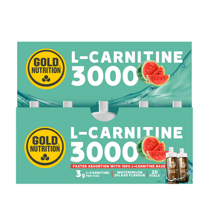 L-CARNITINE 3000 20VIALES - BODYMANIA GOLD NUTRITION Sandia