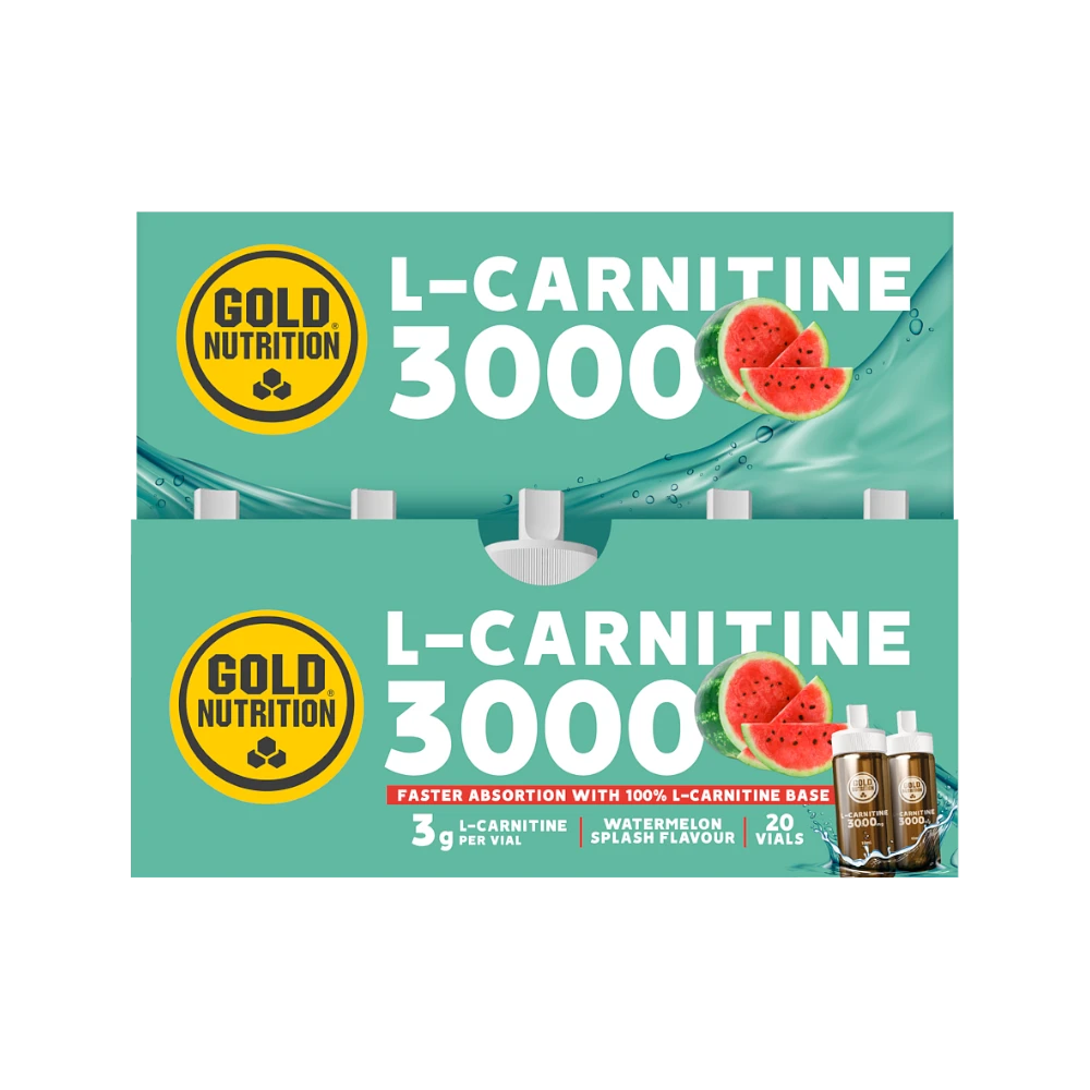 L-CARNITINE 3000 20VIALES - BODYMANIA GOLD NUTRITION Sandia