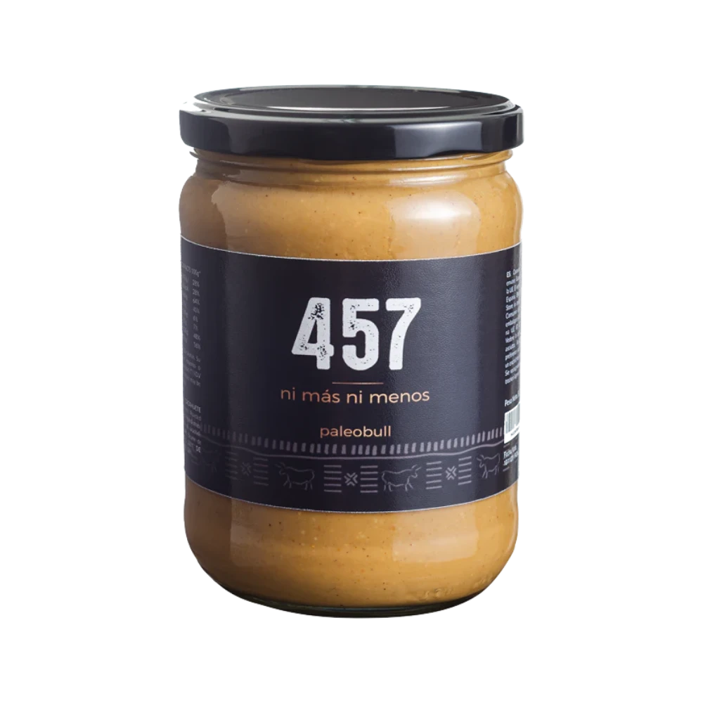 457 CREMA DE CACAHUETE 500 g - BODYMANIA PALEOBULL Default Title