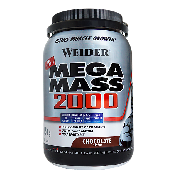 MEGA MASS 2000 1,5K - BODYMANIA WEIDER Chocolate
