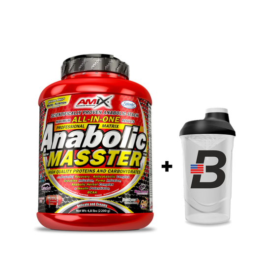 ANABOLIC MASSTER + SHAKER GRATIS